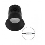 Foco Downlight LED COB fijo Redondo Negro Ø40mm 3w Konic CCT